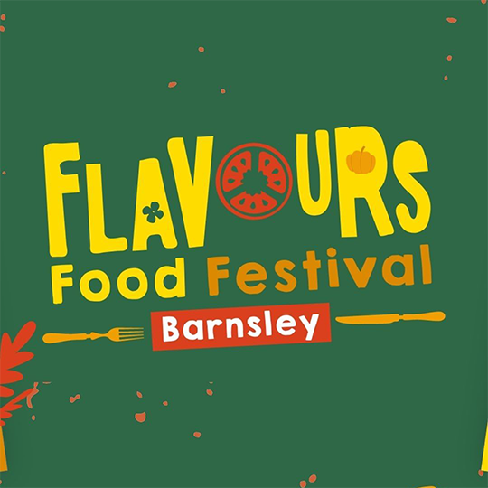 Instagram post for Barnsley Council's Flavours Food Festival